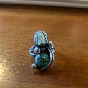 Sterling Silver and Turquoise Ring